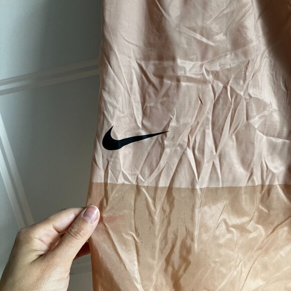 Nike light semi opaque pink/salmon joggers - Picture 5 of 6